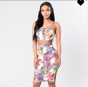 Fashion Nova two piece set